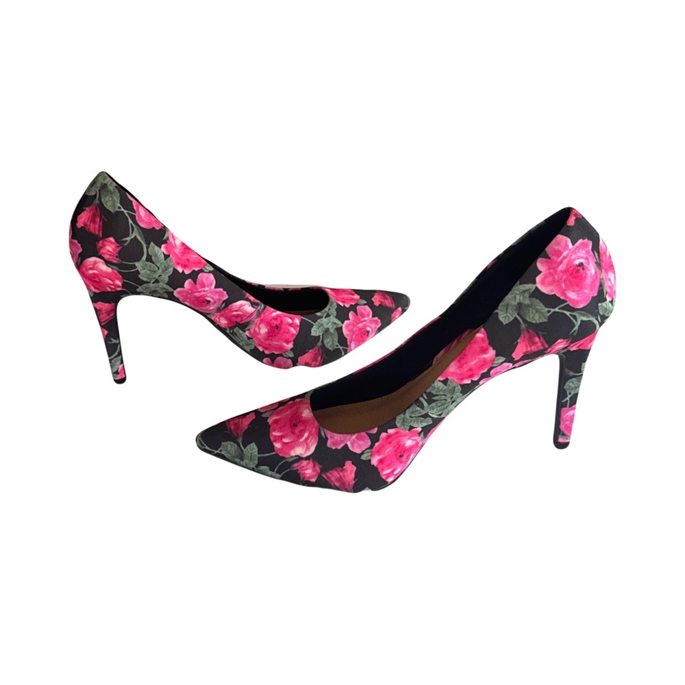 Pink & Green Floral Heals 9